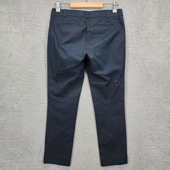 ALTUZARRA Black Flat Front Slim Fit Tailored Trousers Pants Italy Size 36‎ US 4 - Picture 4 of 12